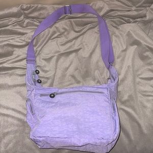 Light Purple Kipling Crossbody Bag